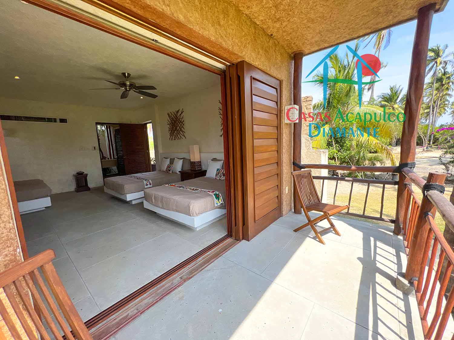 Casa Los Cocoteros - Recámara uno 12